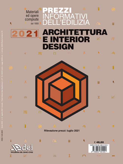 Prezzi informativi dell'edilizia. Architettura e interior design 2021