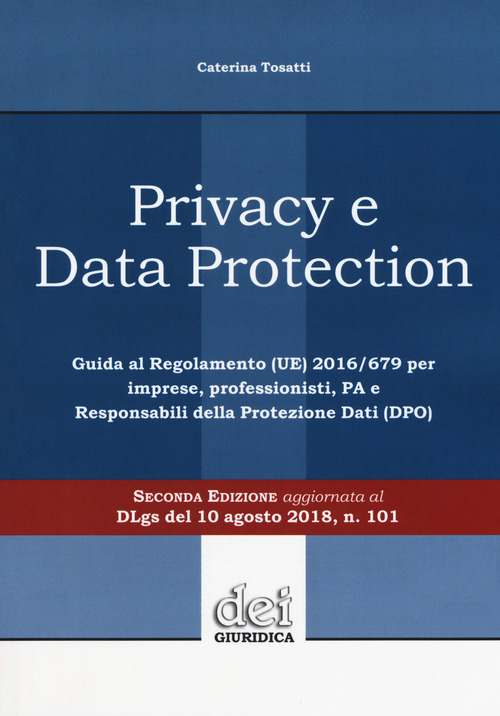 Privacy e data protection. Guida al Regolamento (UE) 2016/679 per imprese, professionisti, PA e Responsabili della protezione dati (DPO)