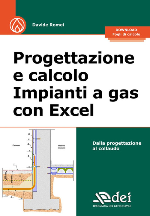 Progettazione e calcolo impianti a gas con Excel. Dalla progettazione al collaudo