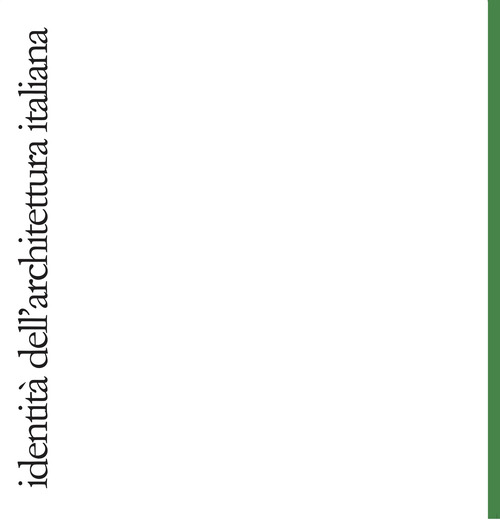 Identità dell'architettura italiana