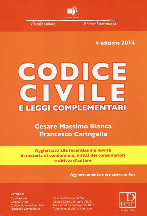 Codice civile e leggi complementari