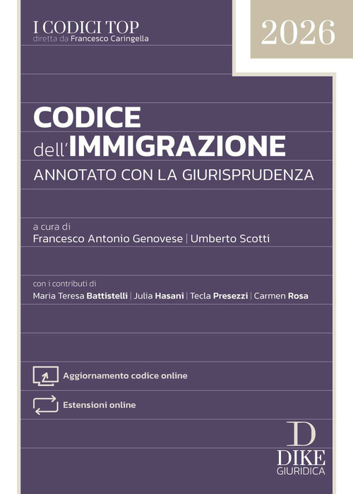 Codice dell'immigrazione annotato con la giurisprudenza