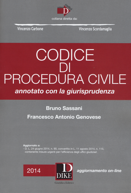 Codice di procedura civile. Annotato con la giurisprudenza
