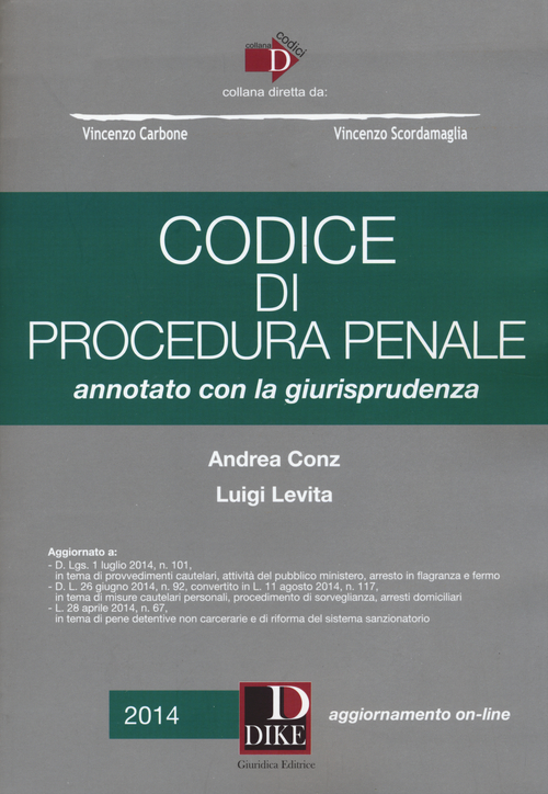 Codice di procedura penale. Annotato con la giurisprudenza