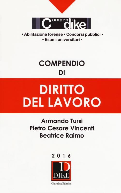 Compendio di diritto del lavoro