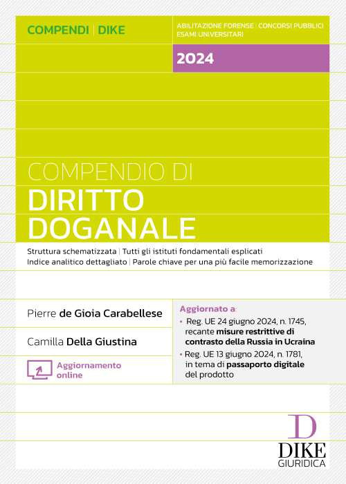 Compendio di diritto doganale