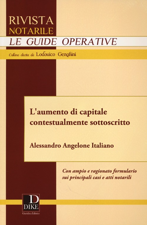L'aumento di capitale contestualmente sottoscritto