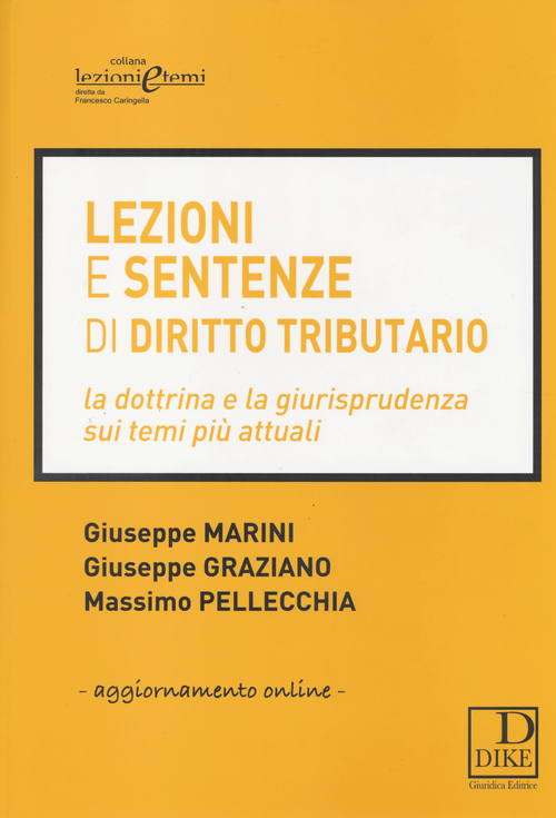 Lezioni e sentenze di diritto tributario