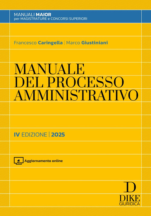 Manuale del processo amministrativo