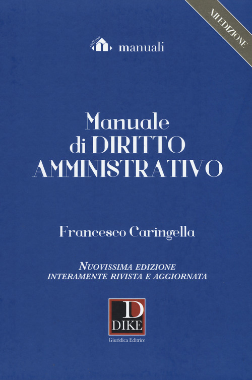Manuale di diritto amministrativo