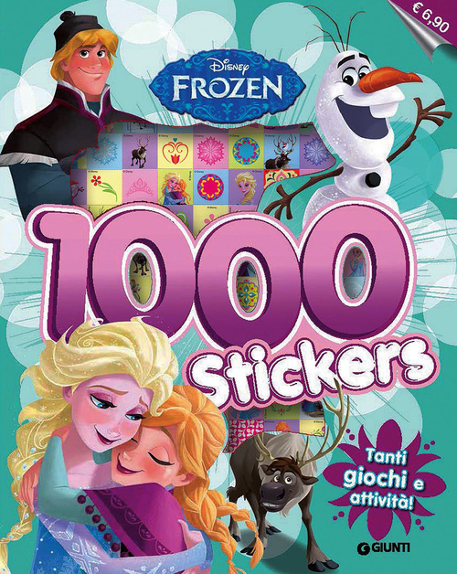 Frozen. 1000 stickers. Tanti giochi e attivit&agrave;. Con adesivi