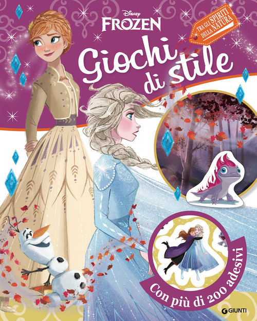 Giochi di stile. Frozen 2. Gioca con la moda. Con adesivi