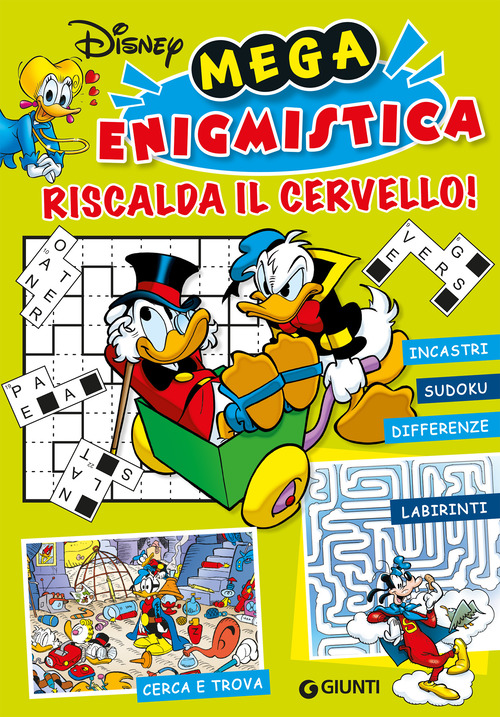 Mega enigmistica Disney. Riscalda il cervello!