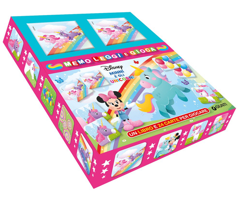 Minni e gli unicorni. Memo leggi e gioca