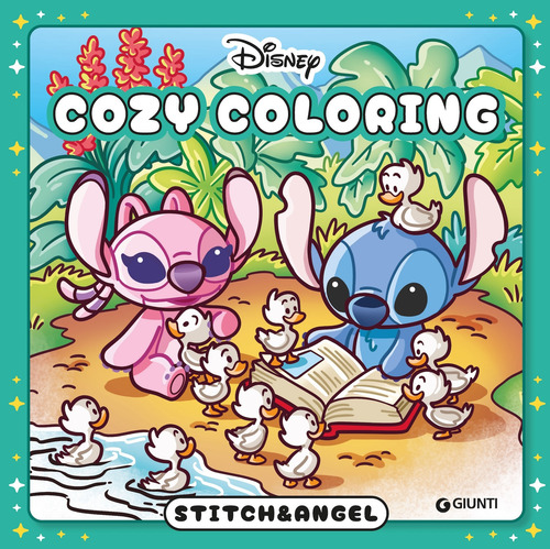Stitch & Angel. Cozy coloring Disney