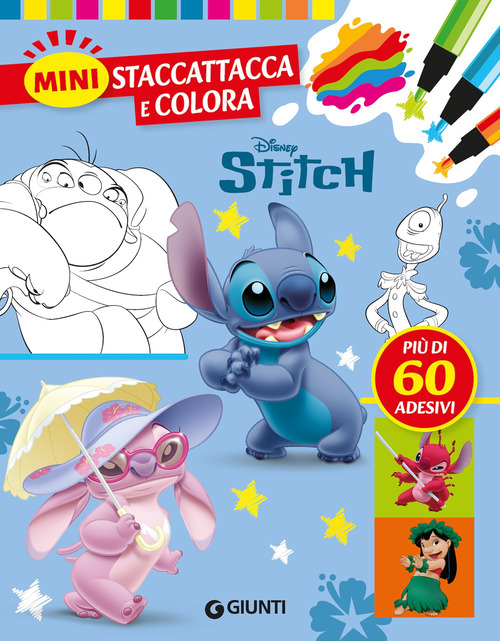 Stitch. Mini. Staccattacca & colora