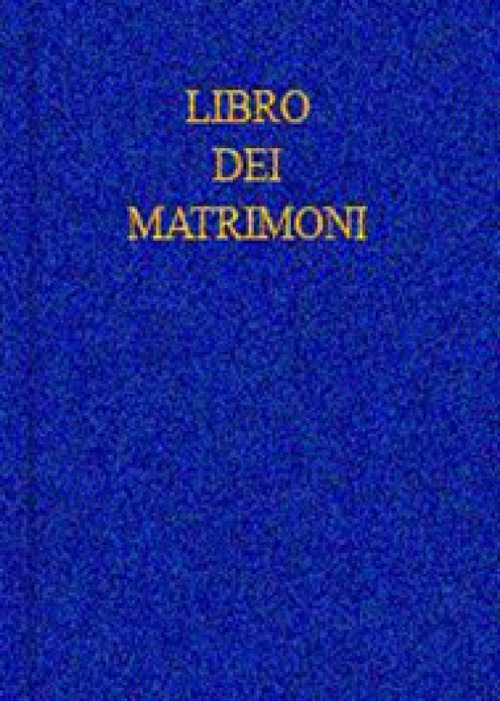 Libro dei matrimoni