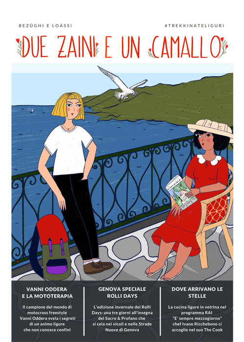 Due zaini e un camallo