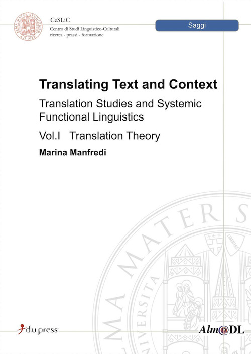 Translating text and context traslation studies and systemic functional linguistics