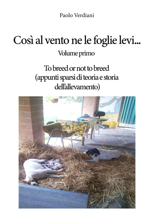 Così al vento ne le foglie levi...