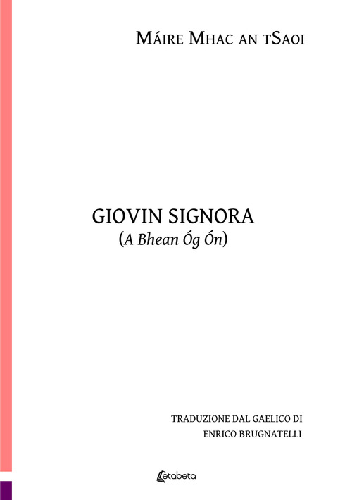 Giovin signora (A Bhean Óg Ón)