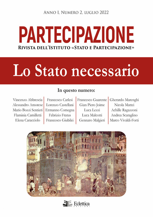 Partecipazione. Rivista dell'Istituto «Stato e Partecipazione»