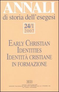 Annali di storia dell'esegesi (2007)