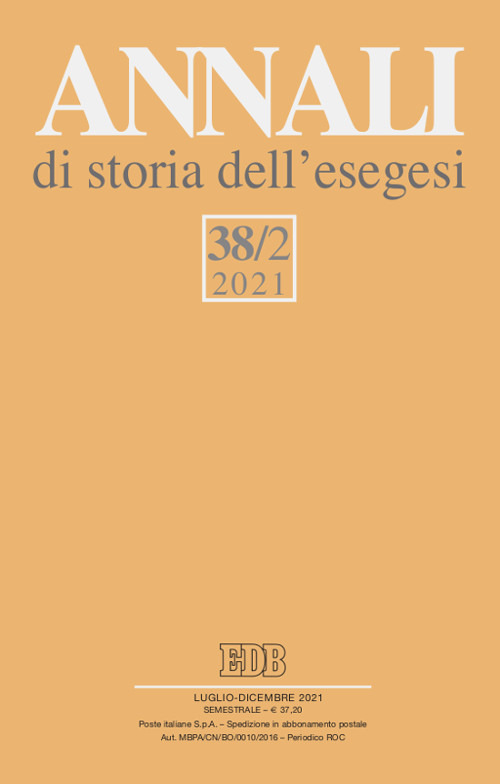 Annali di storia dell'esegesi