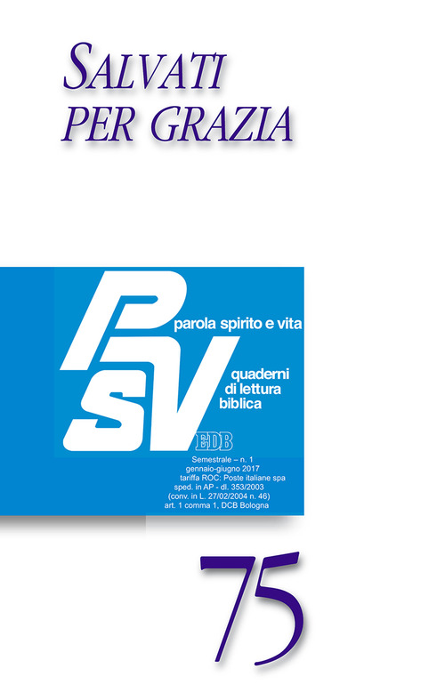 Parola spirito e vita. Quaderni di lettura biblica