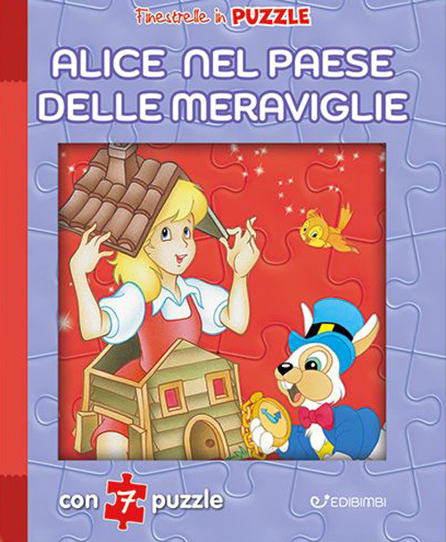 Alice nel paese delle meraviglie. Finestrelle in puzzle