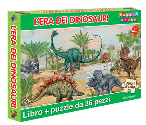 L'era dei dinosauri. Puzzle book