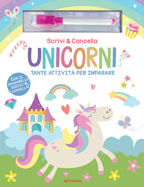 Unicorni. Scrivi & cancella