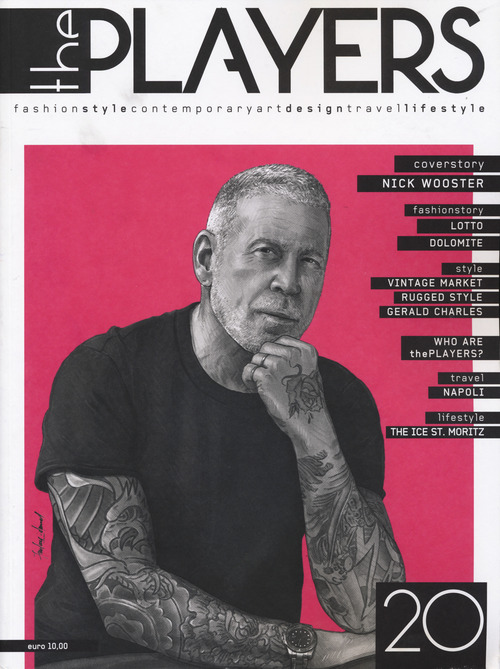 The players. Magazine. Fashion style, contemporary art, design, travel, lifestyle