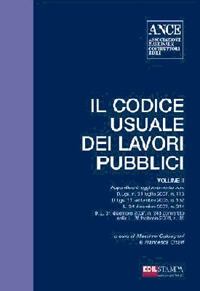 Il codice usuale dei lavori pubblici