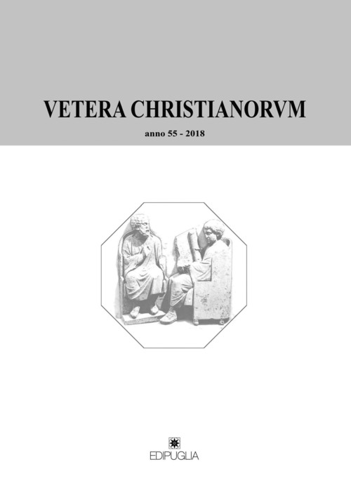 Vetera christianorum. Rivista del Dipartimento di studi classici e cristiani dell'Università degli studi di Bari