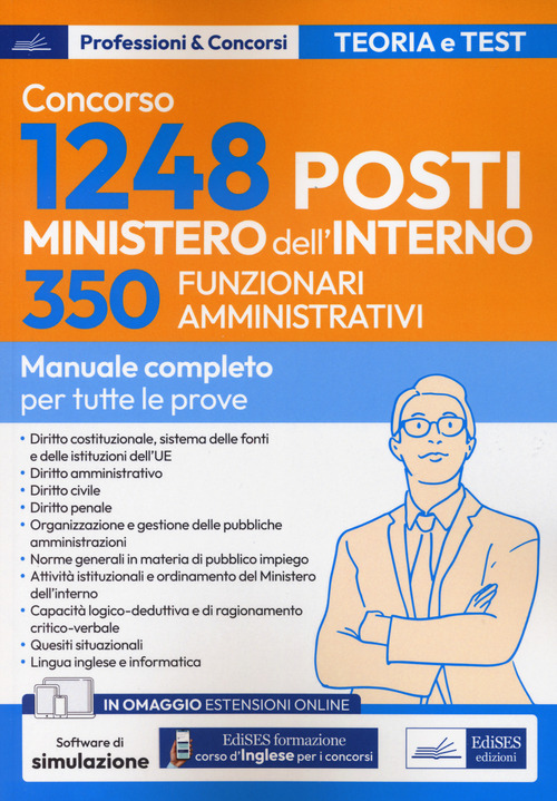 Concorso RIPAM: 350 Funzionari amministrativi Ministero dell'interno