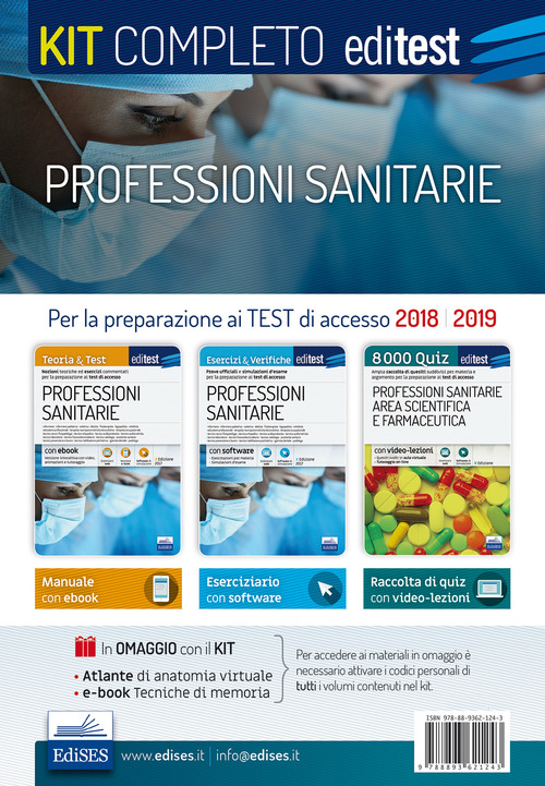 Professioni sanitarie. Kit completo