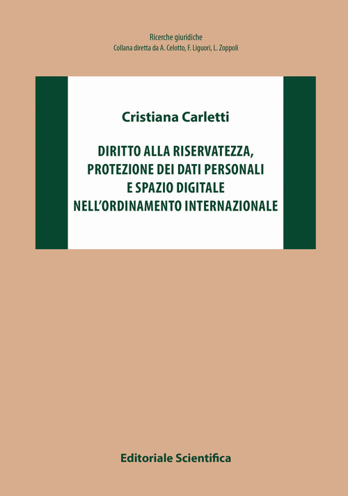 Diritto alla riservatezza, protezione dei dati personali e spazio digitale nell'ordinamento internazionale