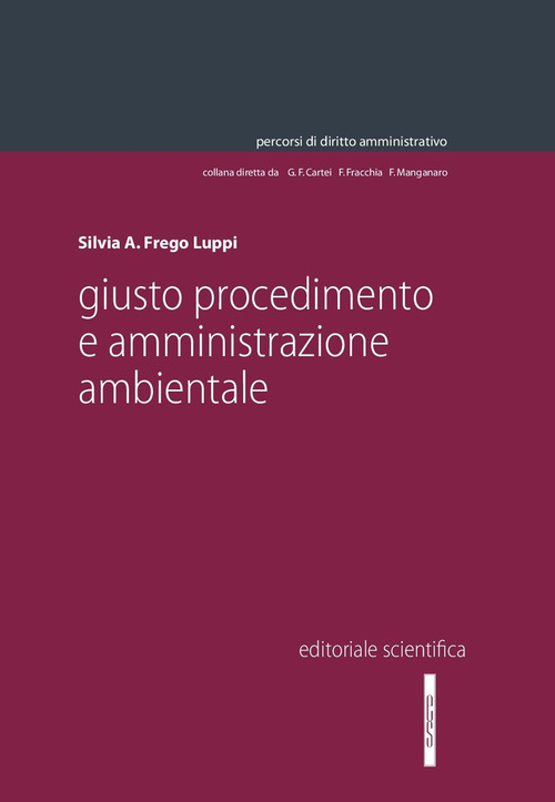 Giusto procedimento e amministrazione ambientale