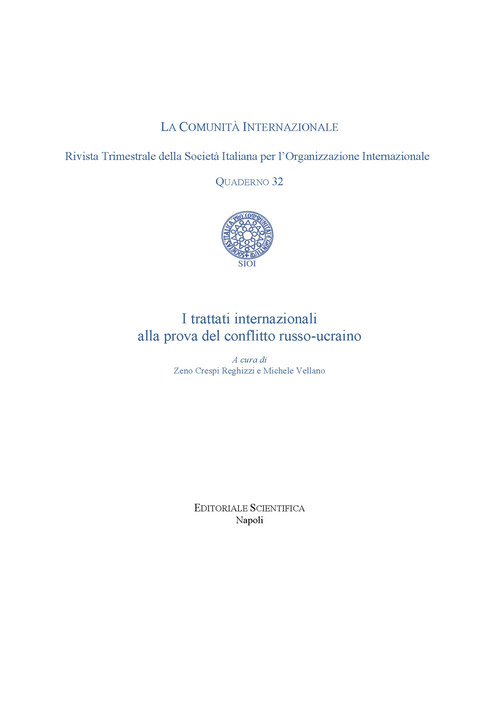 I trattati internazionali alla prova del conflitto russo-ucraino