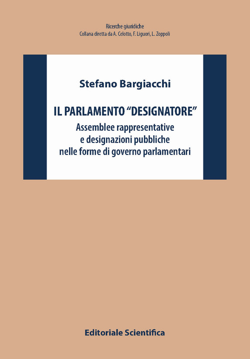 Il Parlamento &laquo;designatore&raquo;. Assemblee rappresentative e designazioni pubbliche nelle forme di governo parlamentari