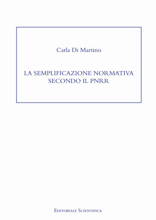 La semplificazione normativa secondo il PNRR