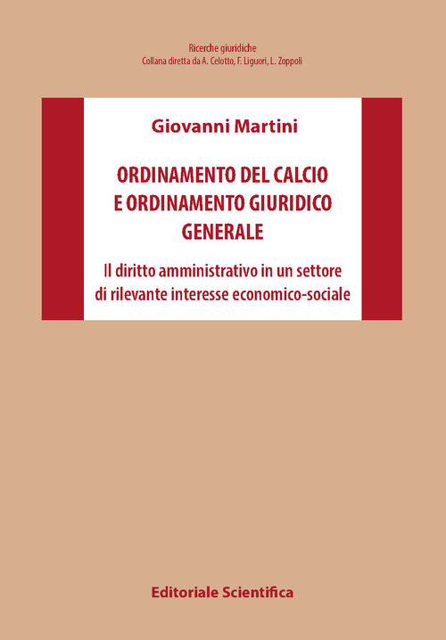 Ordinamento del calcio e ordinamento giuridico generale. Il diritto amministrativo in un settore di rilevante interesse economico-sociale