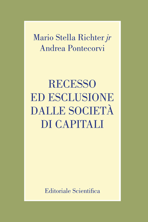 Recesso ed esclusione dalle società di capitali