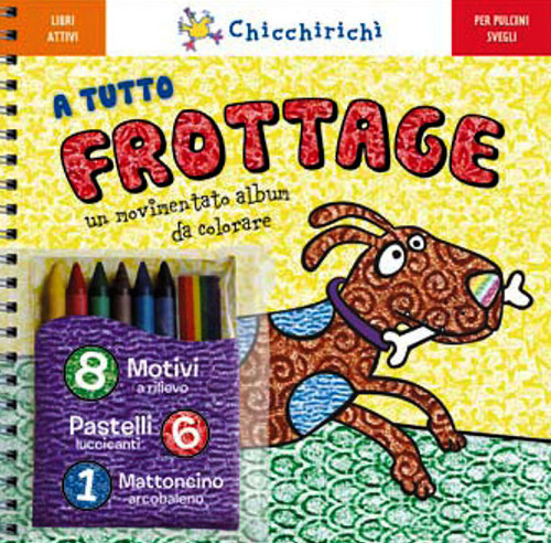 A tutto frottage. Un movimentato album da colorare