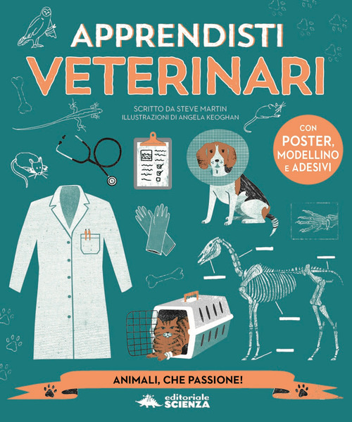 Apprendista veterinario. Con adesivi