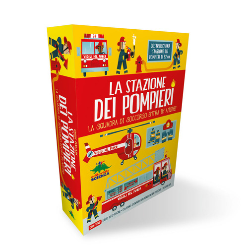 La stazione dei pompieri. La squadra di soccorso entra in azione!