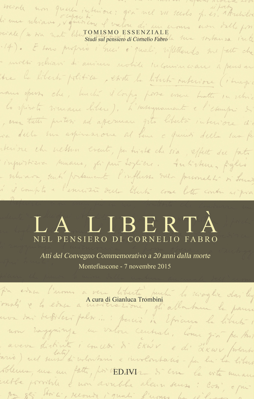 La libertà nel pensiero di Cornelio Fabro