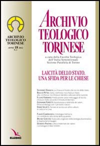 Archivio teologico torinese (2012)