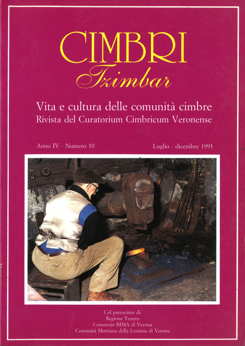 Cimbri-Tzimbar. Vita e culture delle comunità cimbre